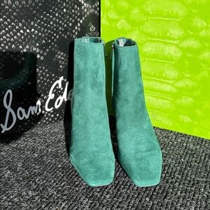 Sam Edelman Suede Heeled Booties